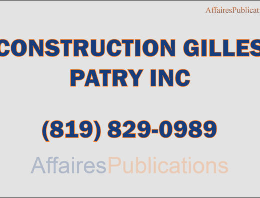 CONSTRUCTION GILLES PATRY INC