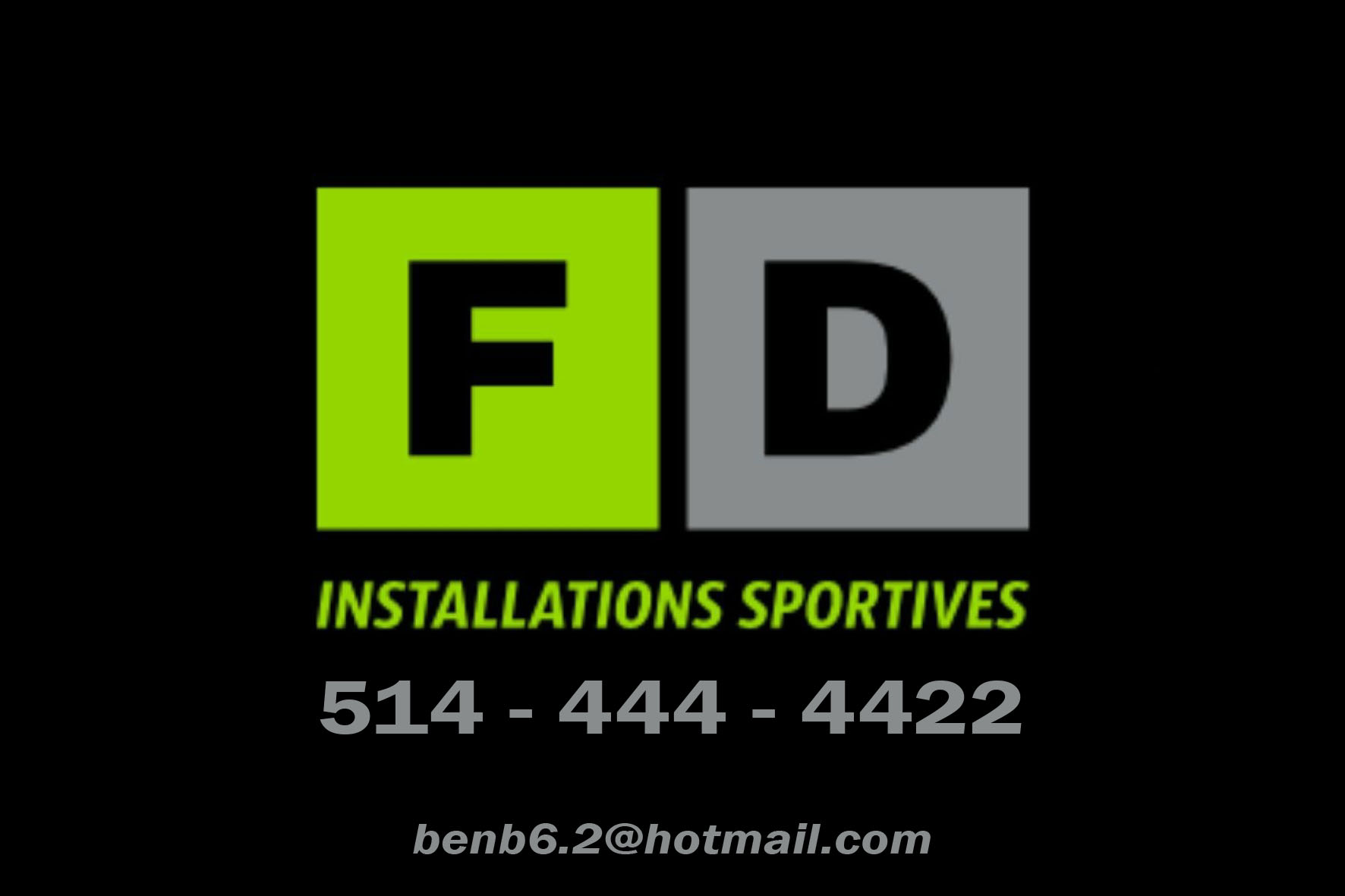 LES INSTALLATIONS SPORTIVES F.D.