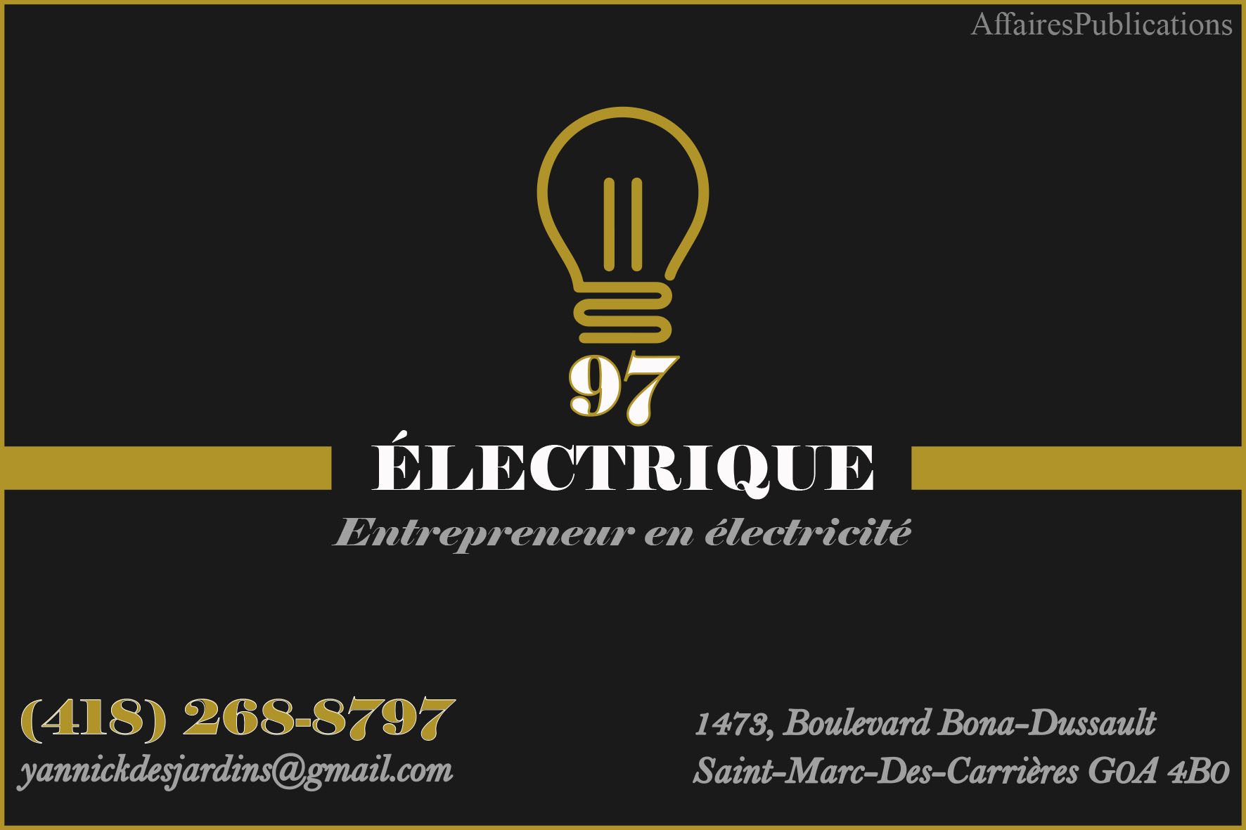 97 ÉLECTRIQUE INC
