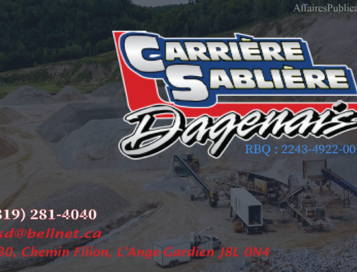 CARRIÈRE-SABLIÈRE DAGENAIS INC