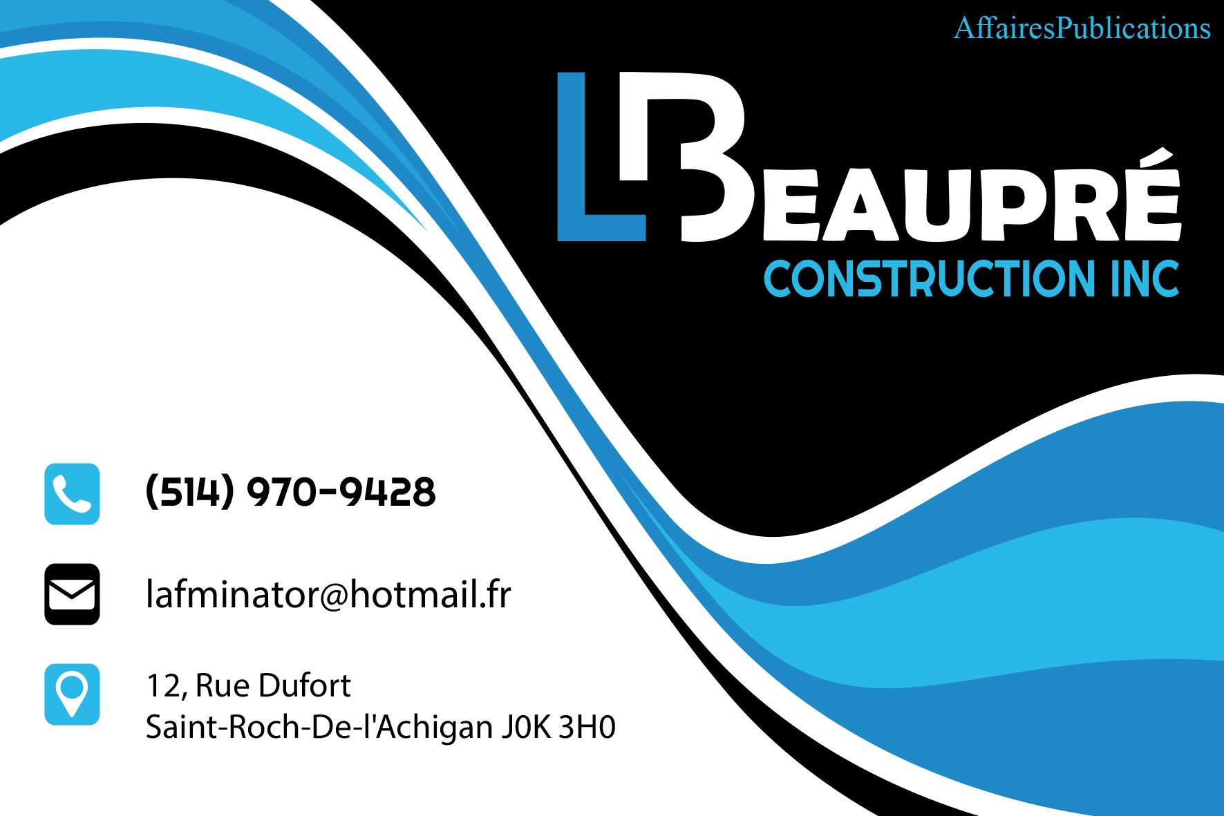 L. BEAUPRÉ CONSTRUCTION INC