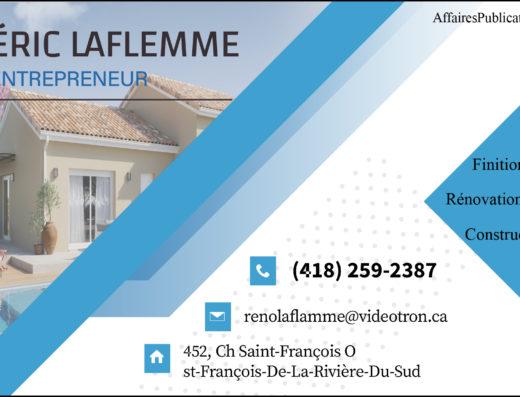 ÉRIC LAFLEMME ENTREPRENEUR