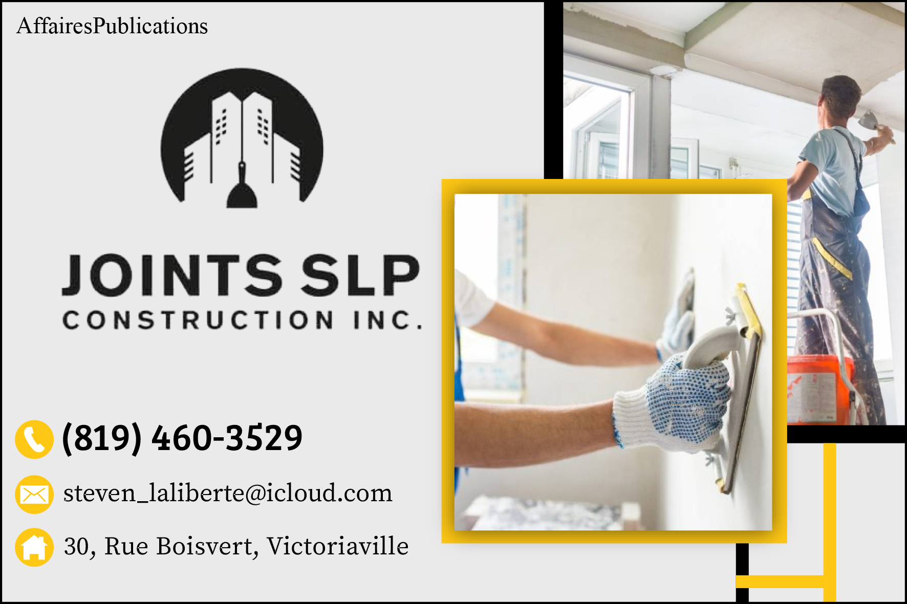 JOINTS SLP CONSTRUCTION INC