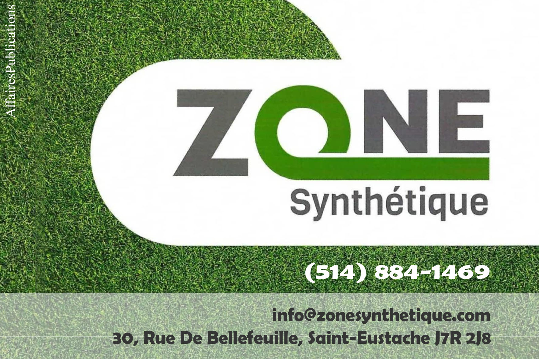 ZONE SYNTHÉTIQUE