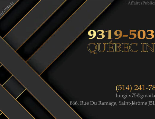 9319-5030 QUÉBEC INC