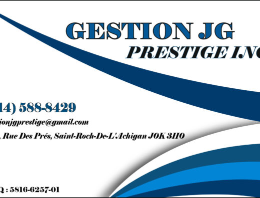 GESTION JG PRESTIGE INC