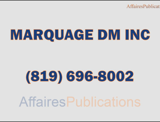 MARQUAGE DM INC