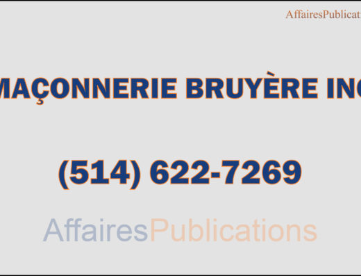 MAÇONNERIE BRUYÈRE INC