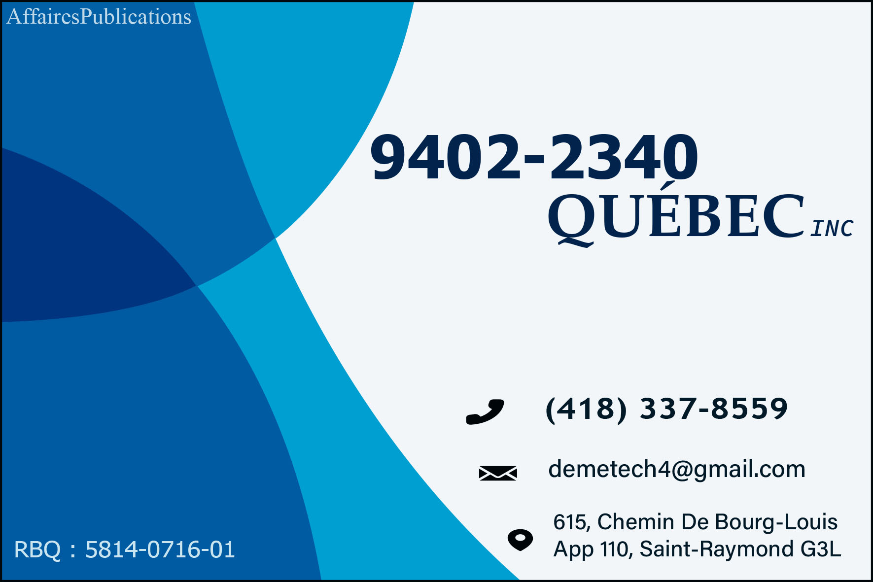 9402-2340 QUÉBEC INC