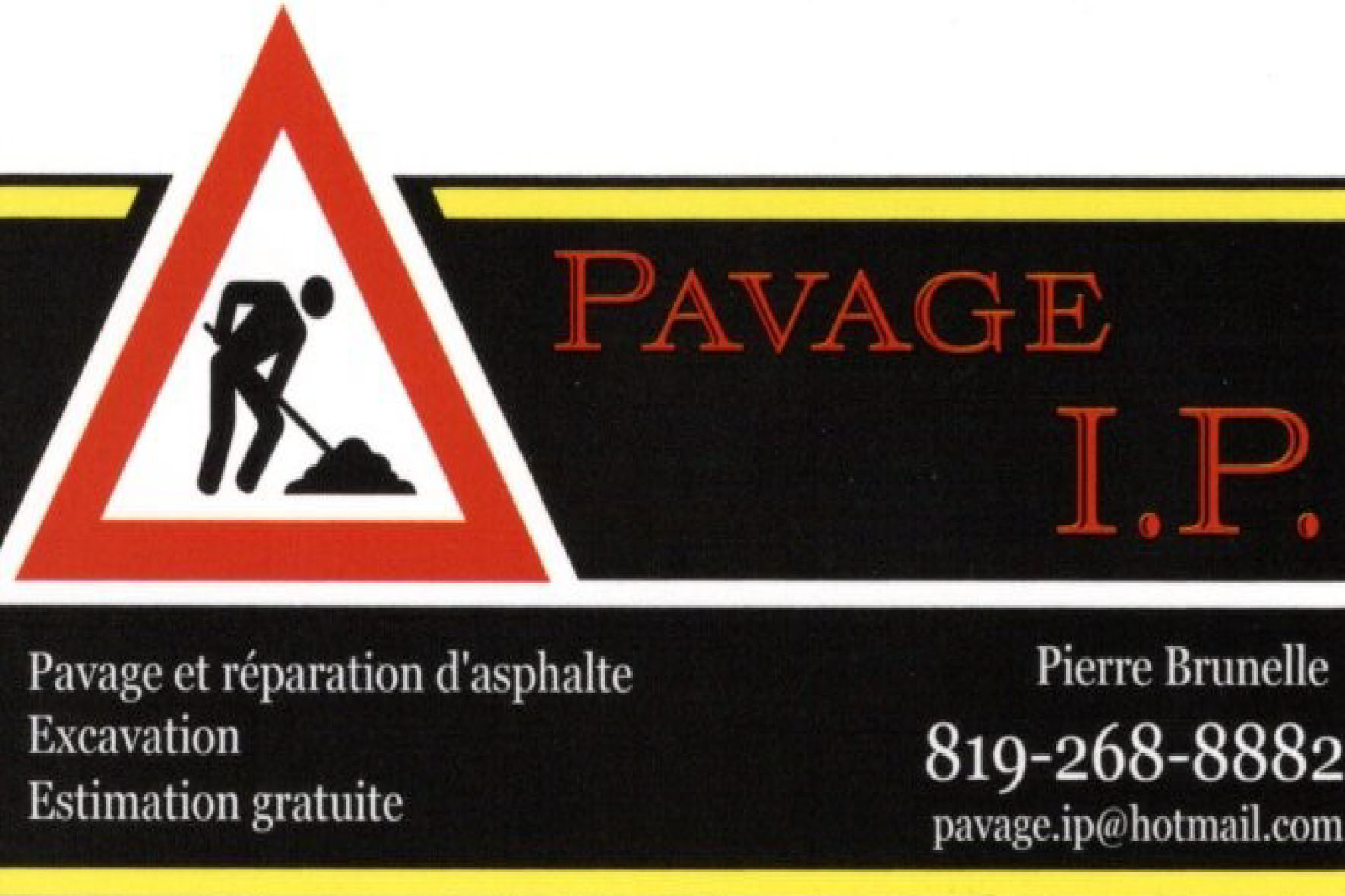 Verso carte de visite