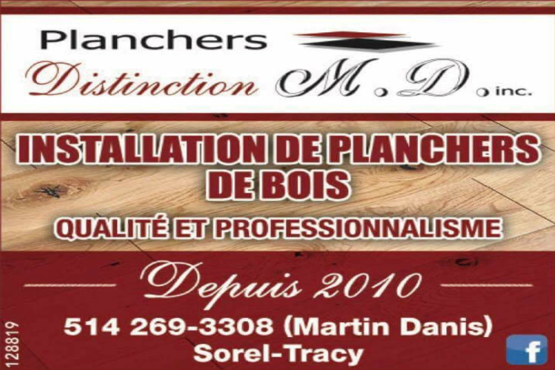 PLANCHERS DISTINCTION MD INC
