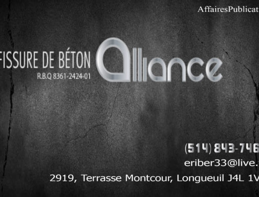 FISSURE DE BÉTON ALLIANCE INC