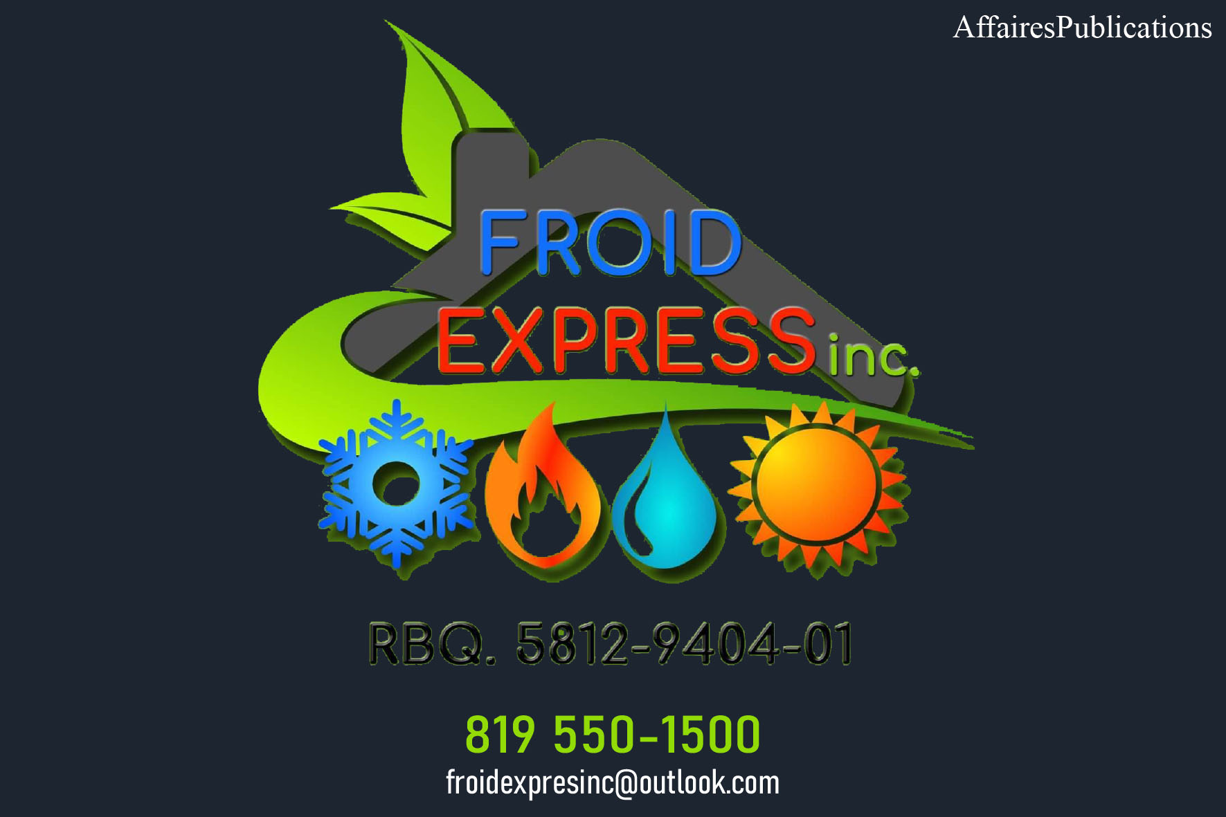 FROID EXPRESS INC