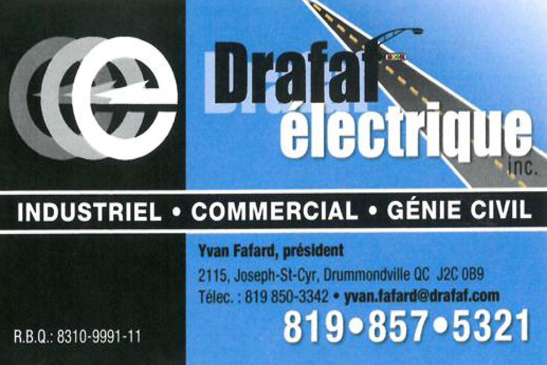 DRAFAF ÉLECTRIQUE INC