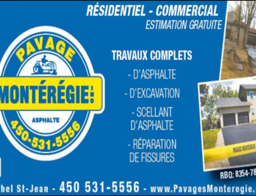 PAVAGE MONTÉRÉGIE INC