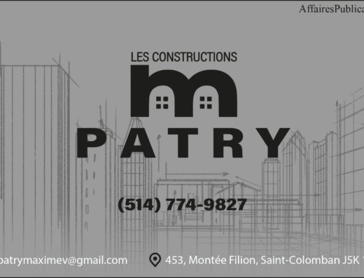 LES CONSTRUCTIONS M. PATRY INC