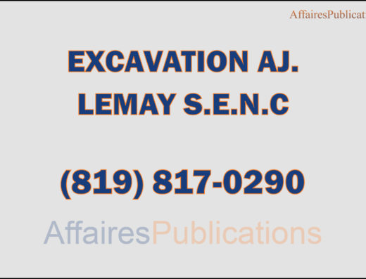 EXCAVATION AJ.LEMAY S.E.N.C