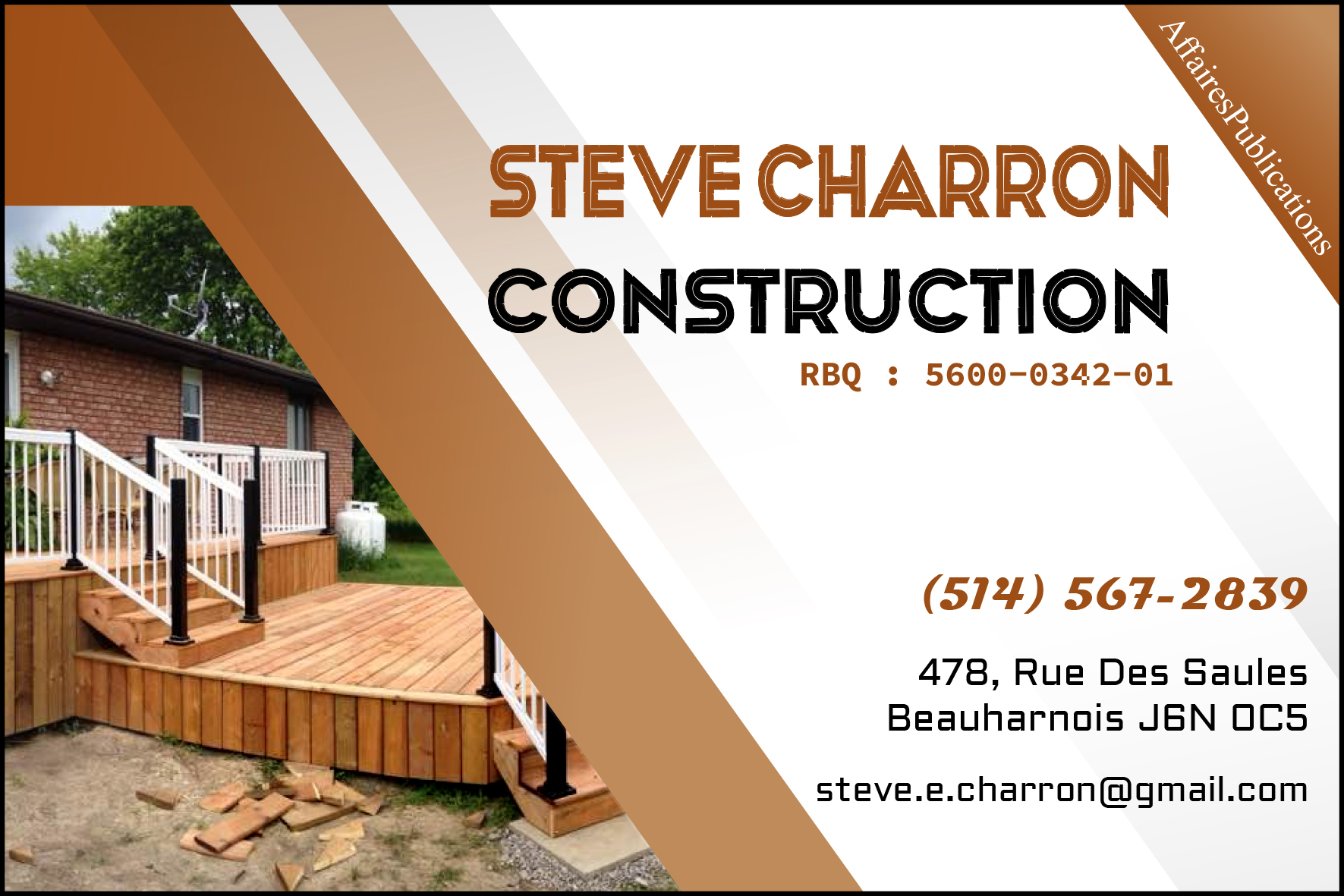 STEVE CHARRON CONSTRUCTION