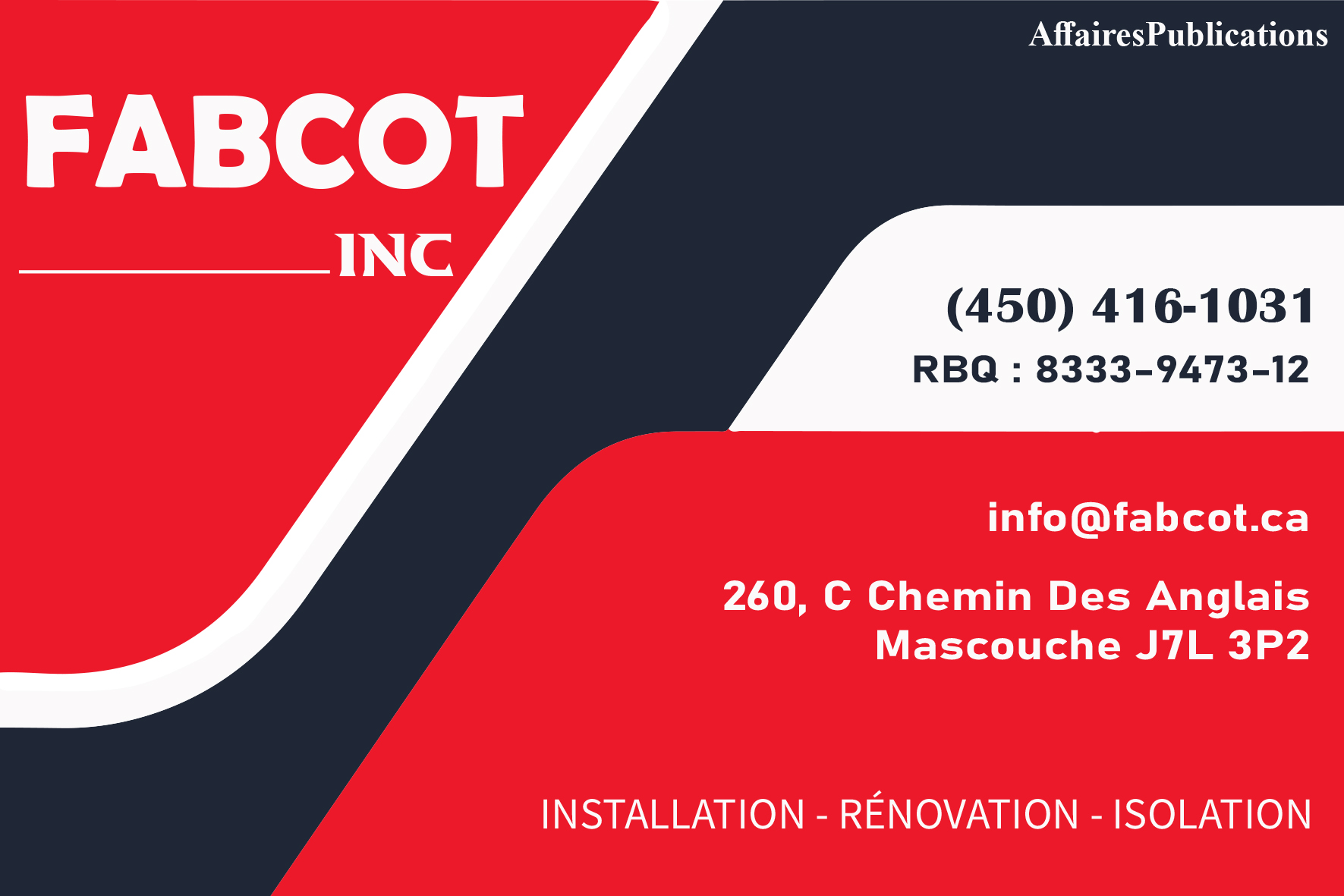 FABCOT INC