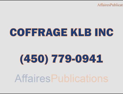 COFFRAGE KLB INC