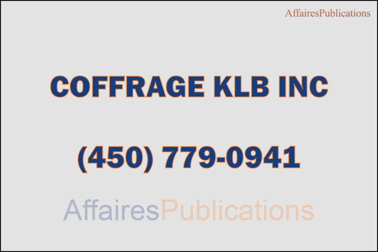COFFRAGE KLB INC