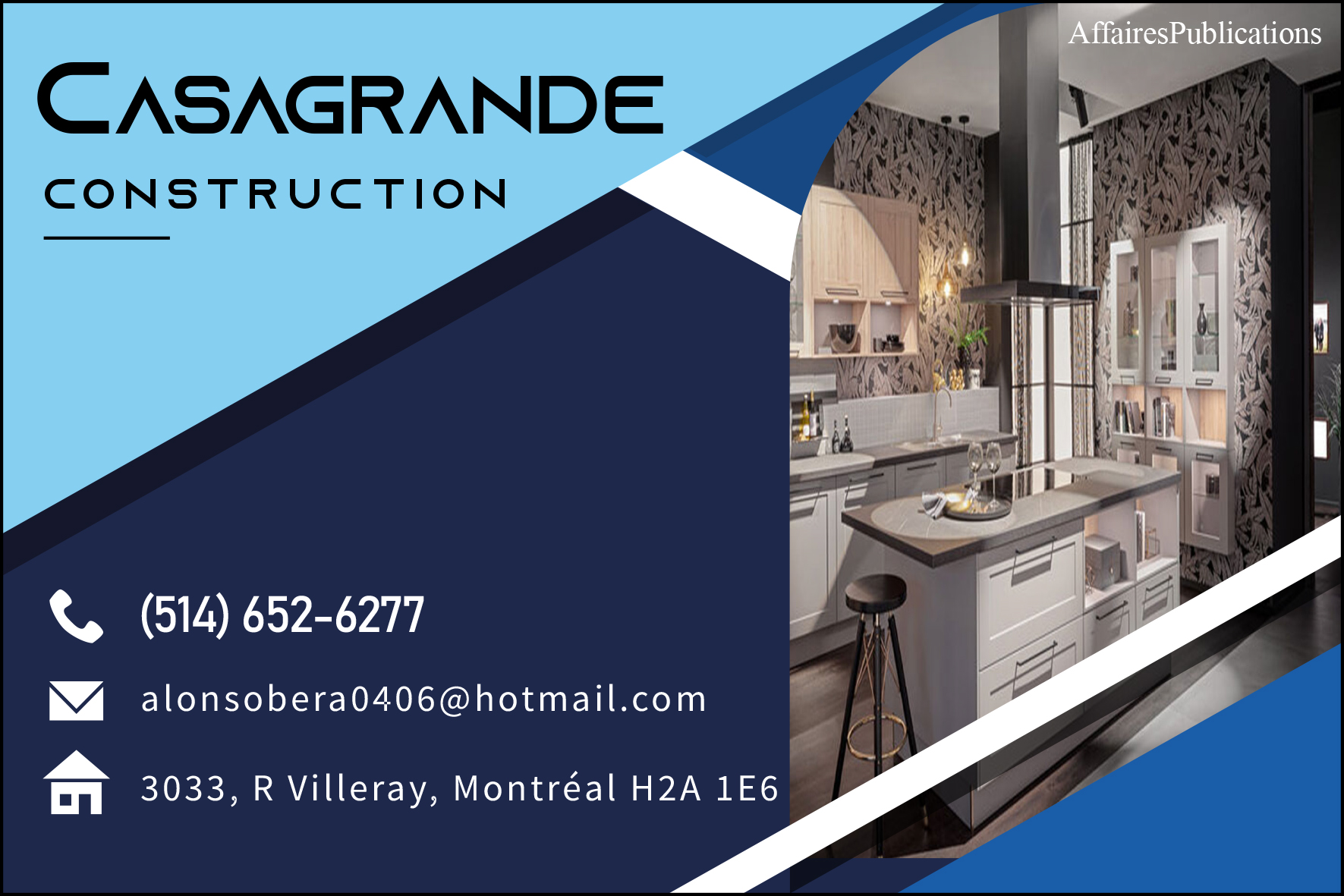 CONSTRUCTION CASAGRANDE INC