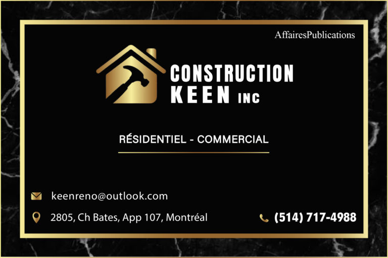 CONSTRUCTION KEEN INC