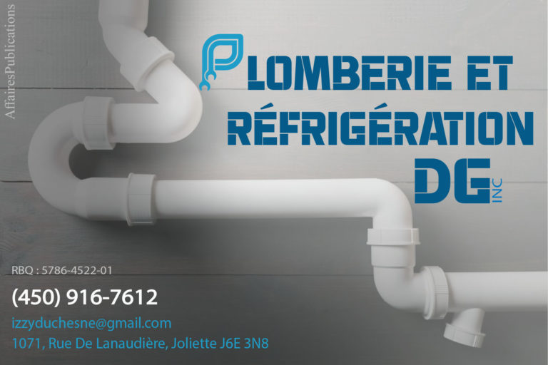 PLOMBERIE ET RÉFRIGÉRATION DG
