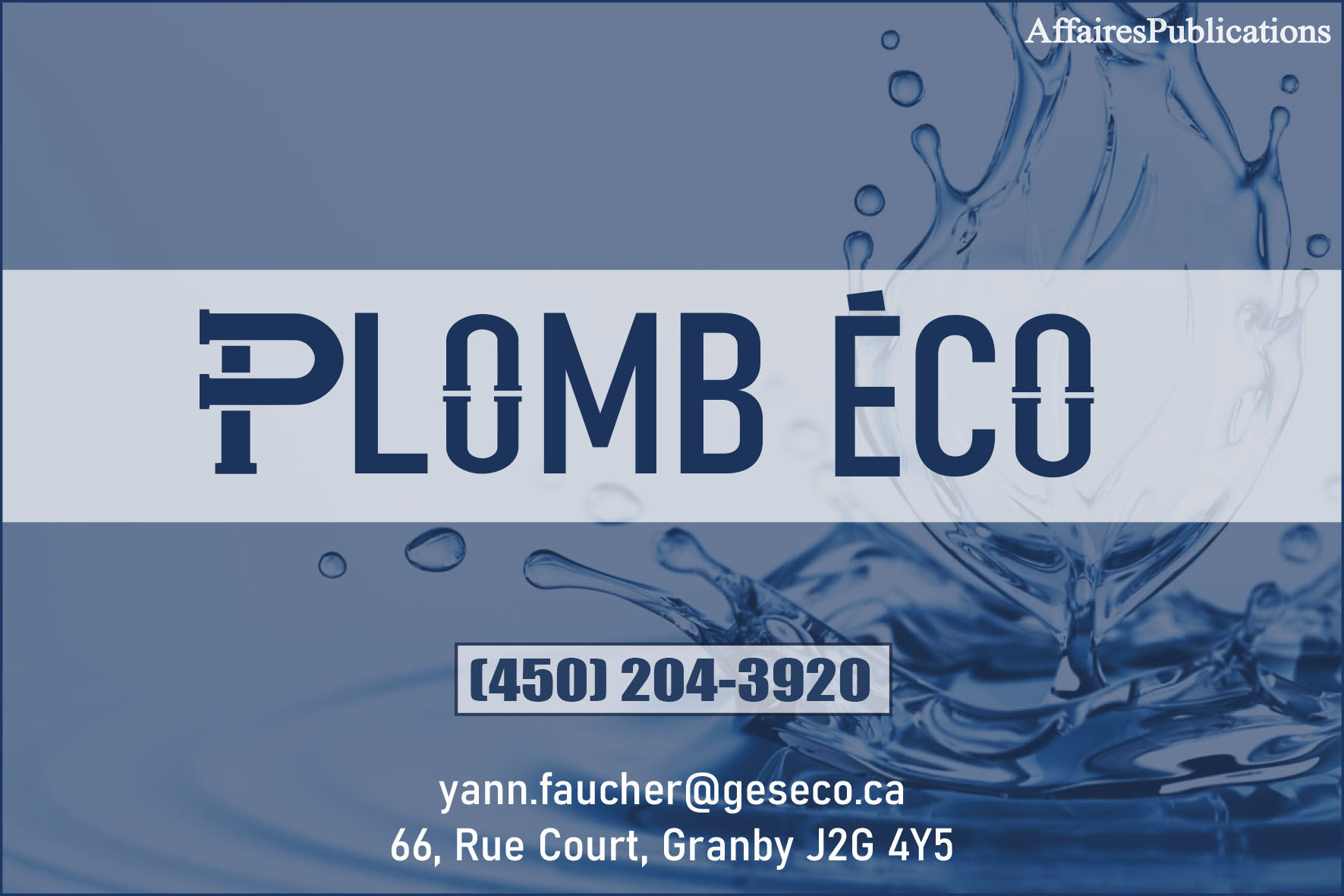 PLOMB ÉCO INC