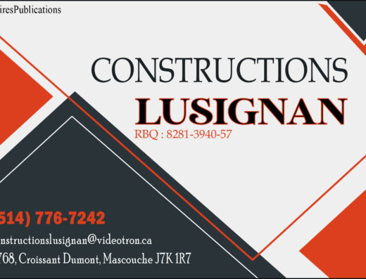 CONSTRUCTIONS LUSIGNAN INC