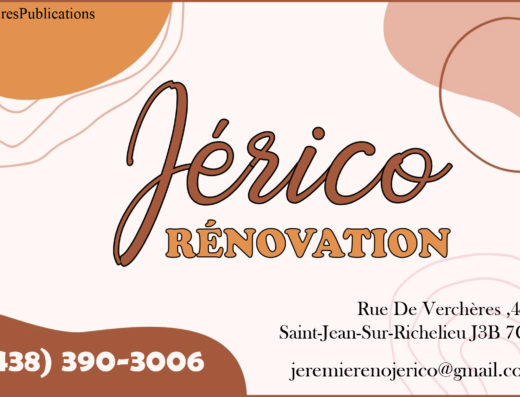 RÉNOVATION JÉRICO INC