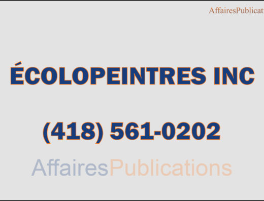 ÉCOLOPEINTRES INC