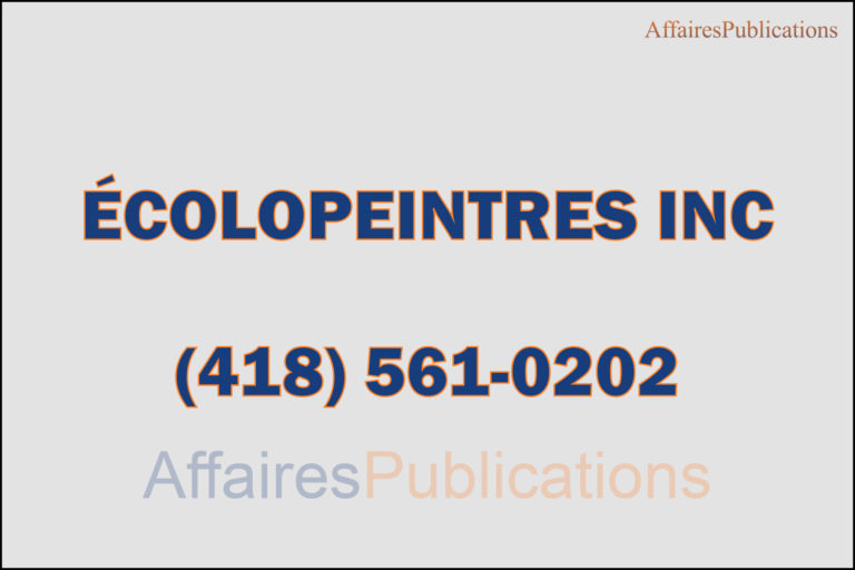 ÉCOLOPEINTRES INC