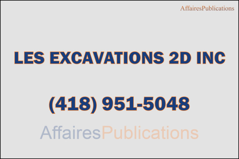 LES EXCAVATIONS 2D INC