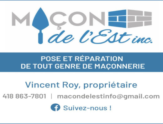 MAÇON DE L&rsquo;EST INC