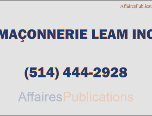 MAÇONNERIE LEAM INC