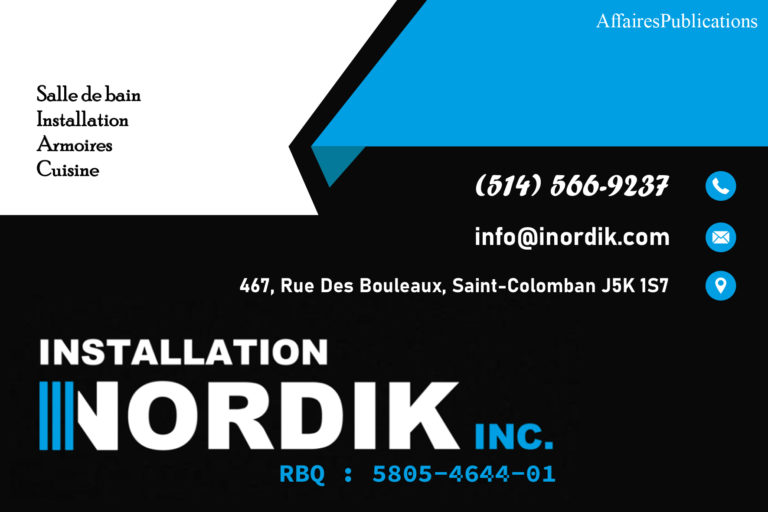 INSTALLATION NORDIK INC