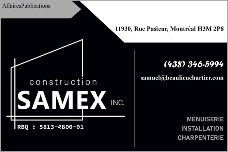 CONSTRUCTION SAMEX INC