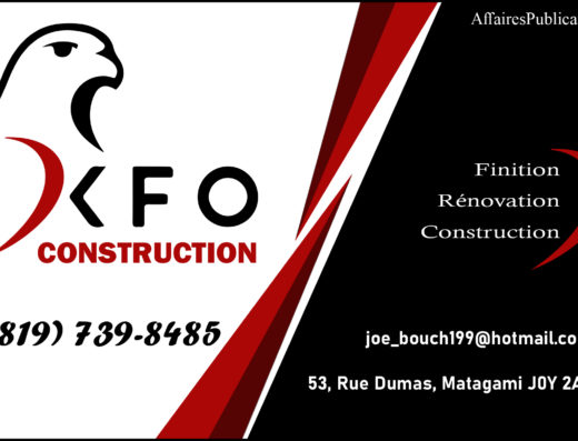 CONSTRUCTION KFO INC