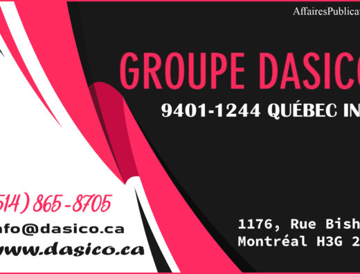 GROUPE DASICO 9401-1244 QUÉBEC