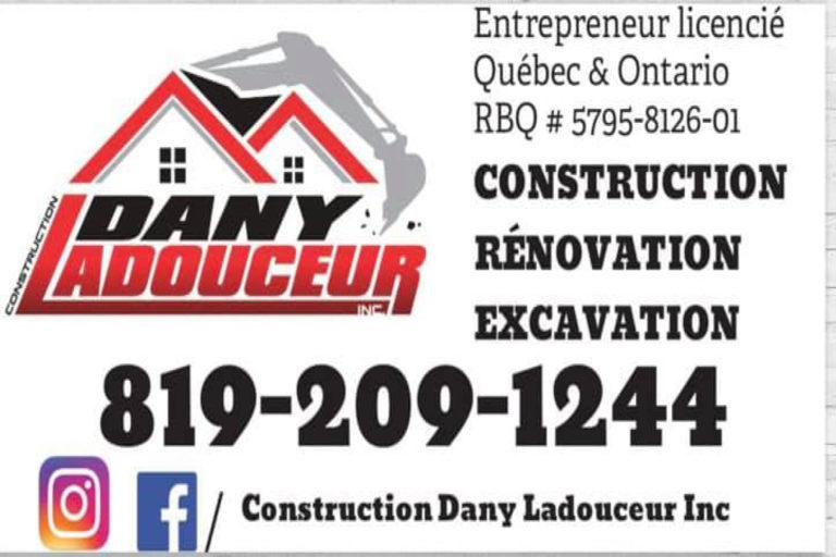 CONSTRUCTION DANY LADOUCEUR