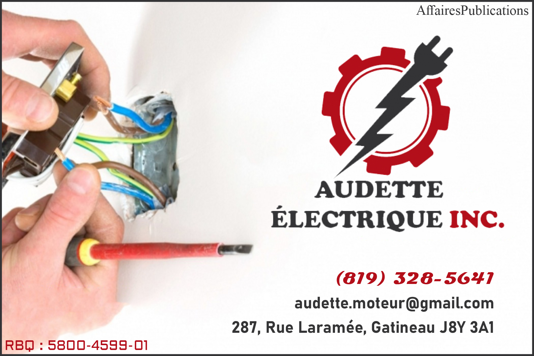 AUDETTE ÉLECTRIQUE