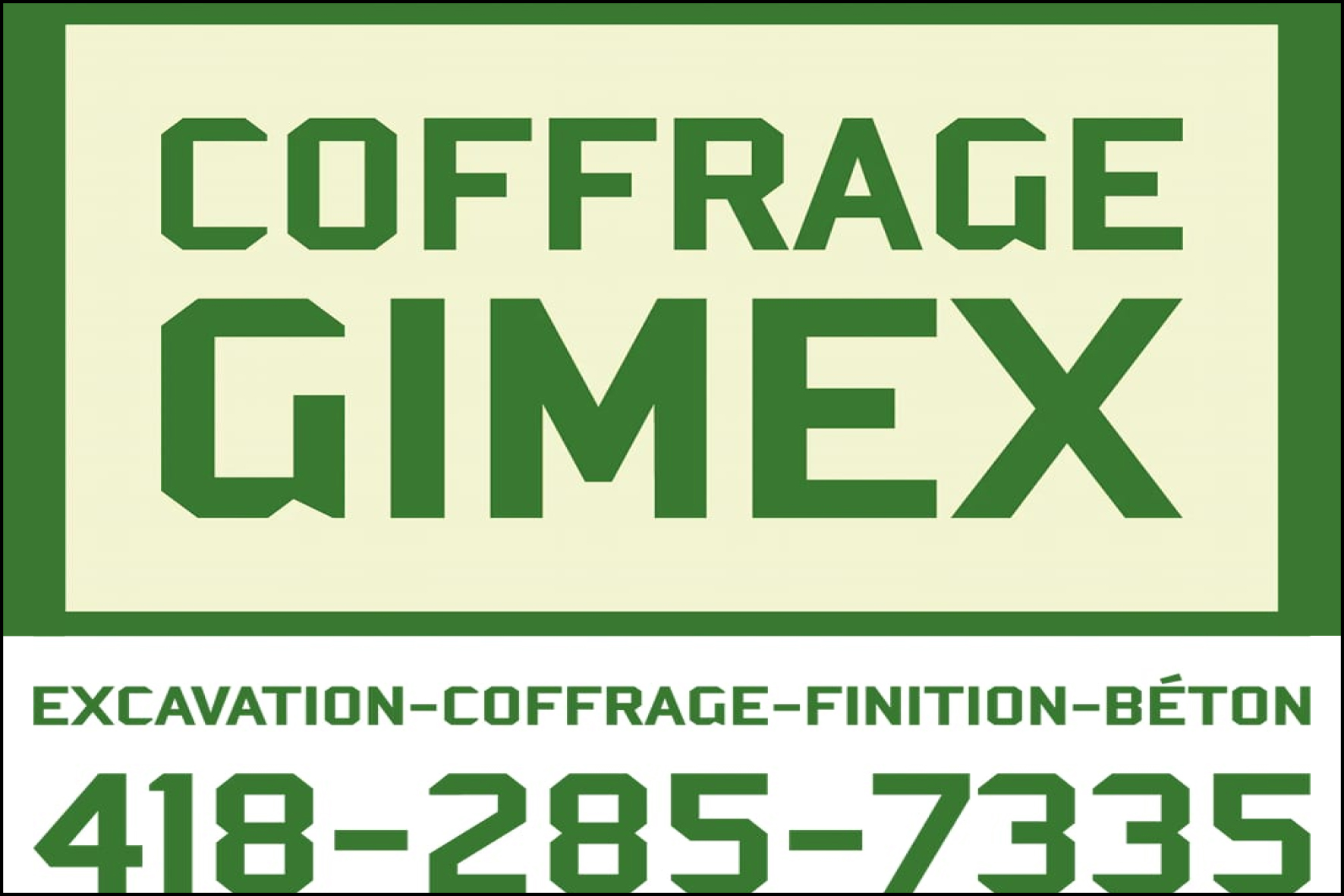 COFFRAGE GIMEX INC