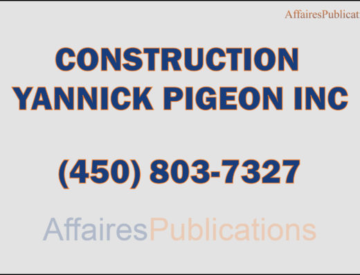 CONSTRUCTION YANNICK PIGEON