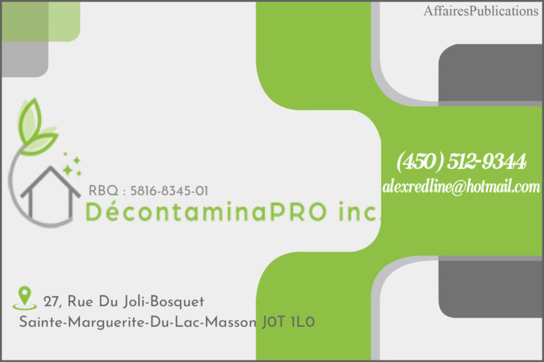 DÉCONTAMINAPRO INC