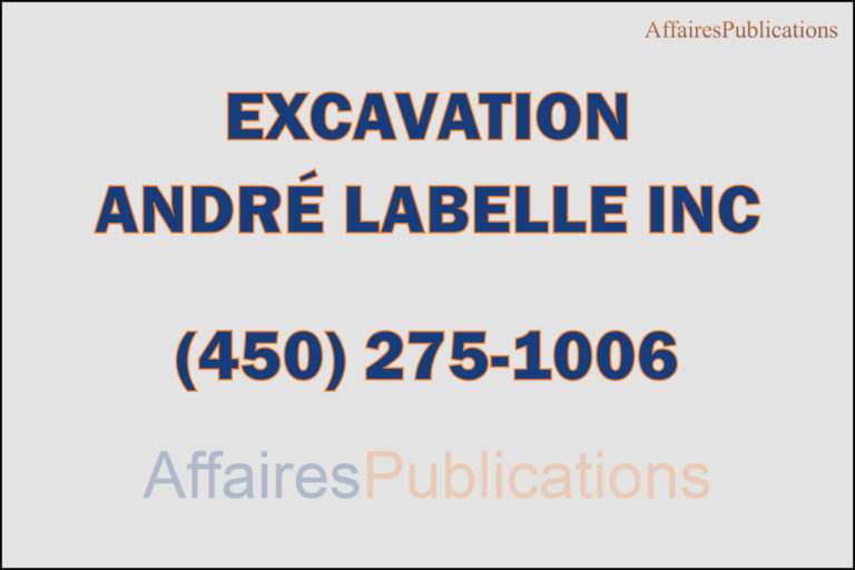 EXCAVATION ANDRÉ LABELLE INC
