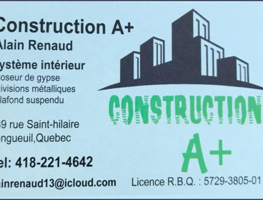CONSTRUCTION A+