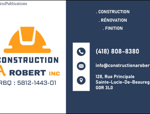 CONSTRUCTION A ROBERT INC
