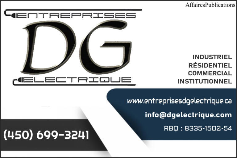 D.G. ÉLECTRIQUE, LES ENTREPRISES D.G. ÉLECTRIQUE INC