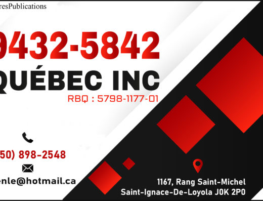 9432-5842 QUÉBEC INC